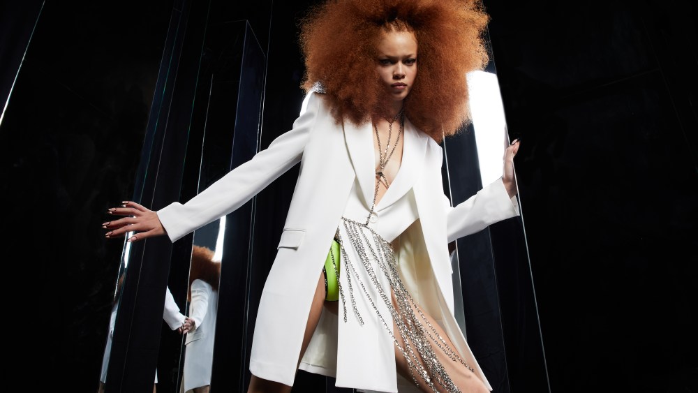 A look from the Byblos spring 2022 collection.