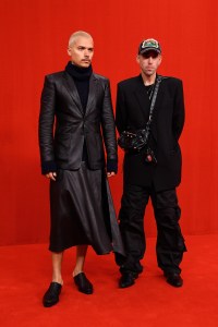Front row at Balenciaga RTW Spring 2022