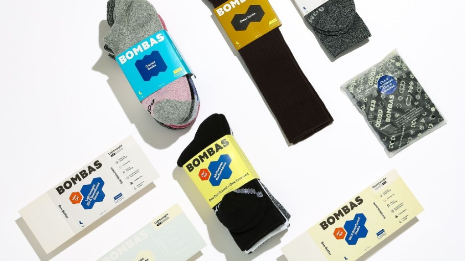 Bombas began selling its socks, slippers and underwear in the United Kingdom