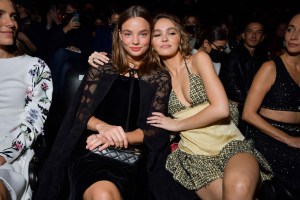 Front row at Chanel RTW Spring 2022
