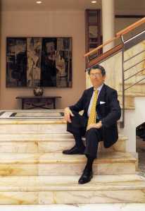 Ciro Paone at Kiton's headquarter in Arzano, near Naples, Italy.