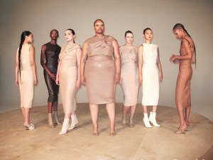 Kim Kardashian West's Skims brand teamed up with Fendi for a collection that will include shapewear, activewear, puffers and dresses