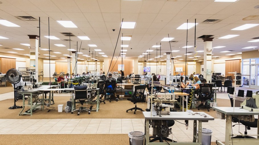 With supply chain delays threatening holiday orders, FutureINDesign is committing to manufacture any cut-and-sew goods by years' end.