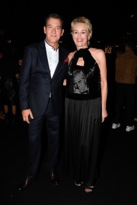 Clive Owens and Sharon Stone