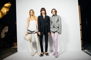 Backstage at Givenchy RTW Spring 2022