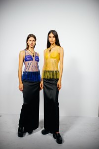 Backstage at Givenchy RTW Spring 2022