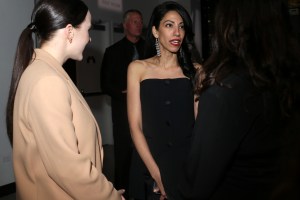 Rachel Brosnahan and Huma Abdein