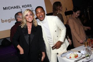 Jane Krakowski and Don Lemon