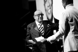 Clive Davis and Don Lemon
