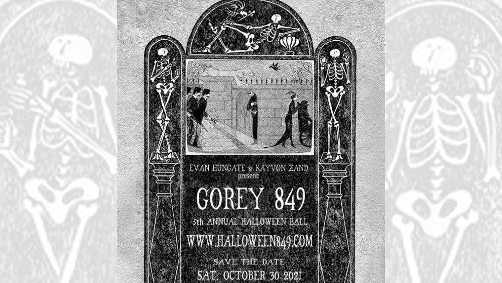 Edward Gorey’s Haunting Art Inspires Halloween Party Theme