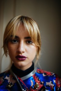 Getting ready with Grace Van Patten.