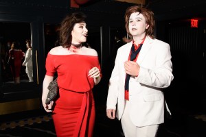 Krysta Rodriguez and Benjamin Rautiala