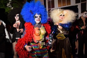 The scene at Hulaween.