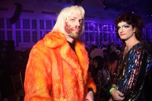 The scene at Hulaween.