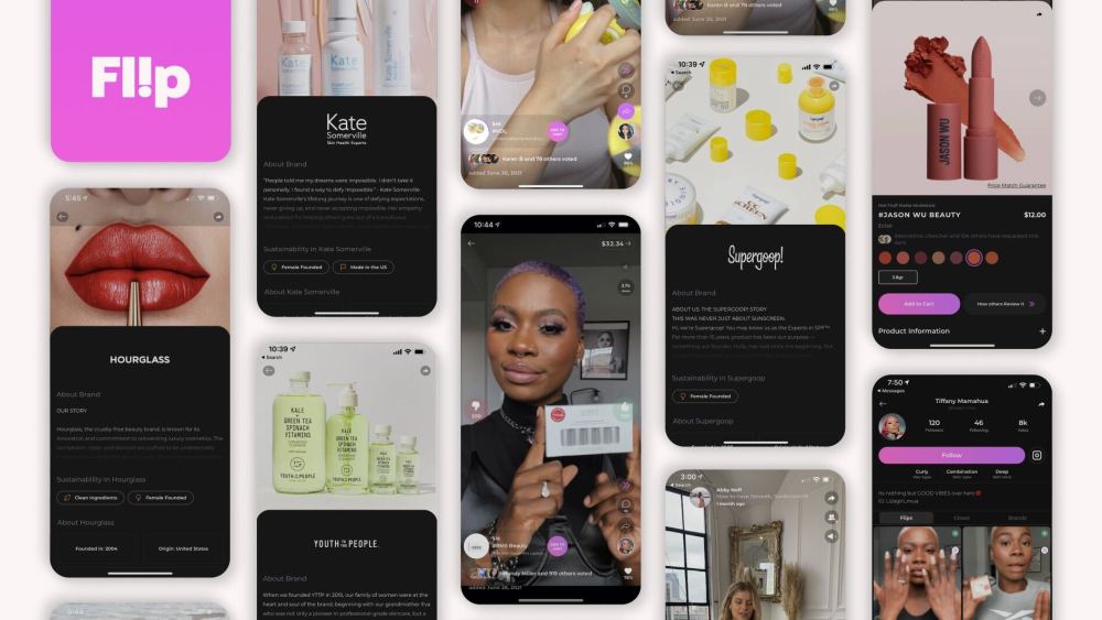 Beauty app Flip
