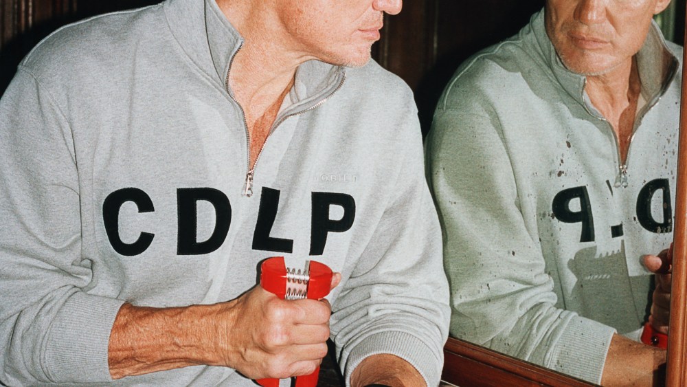 Dolph Lundgren in a Look from CDLP Mobilité.