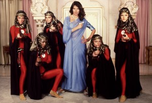 Maud Adams in "Octopussy", 1983.