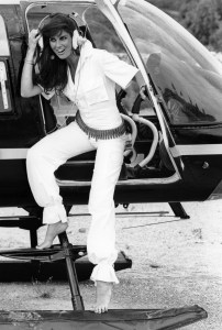 Caroline Munro in "The Spy Who Loved Me", 1977.