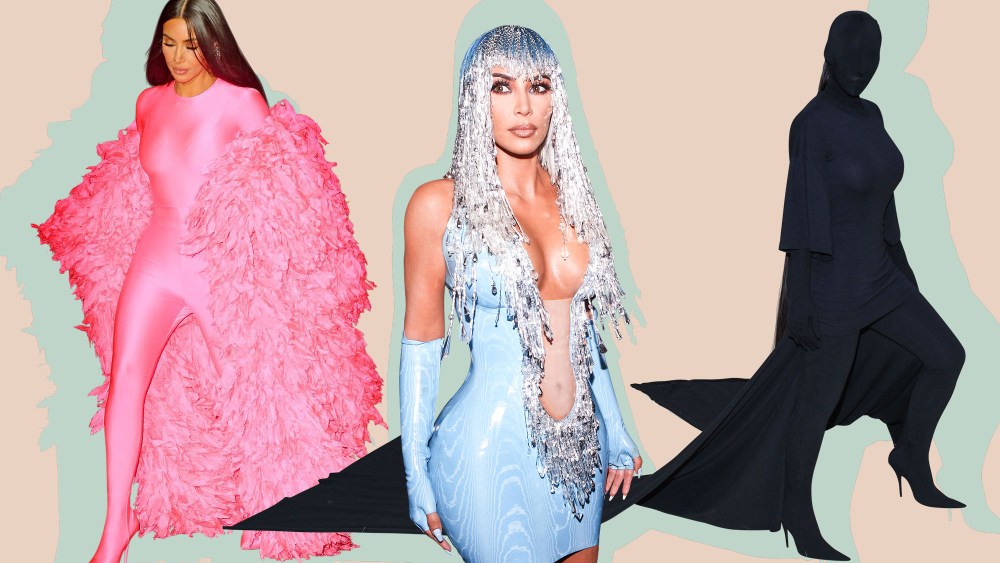 The many looks of Kim Kardashian West.