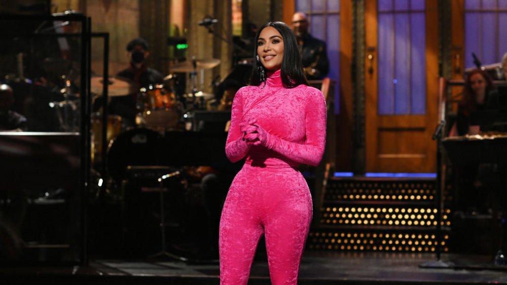 Kim Kardashian West on SNL.