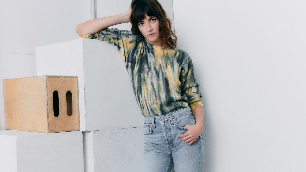 A look from Re/Done x The Jeans Redesign Project