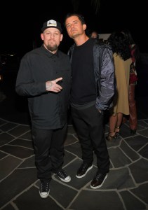 Joel Madden and Orlando Bloom