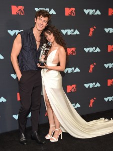 2019 MTV Video Music Awards held at the Prudential Center on August 26, 2019 in Newark, NJ © OConnor-Arroyo/AFF-USA.com. 26 Aug 2019 Pictured: Shawn Mendes and Camila Cabello. Photo credit: OConnor-Arroyo/AFF-USA.com / MEGA TheMegaAgency.com +1 888 505 6342 (Mega Agency TagID: MEGA489231_020.jpg) [Photo via Mega Agency]