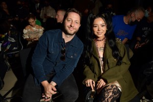 Front row at Miu Miu RTW Spring 2022