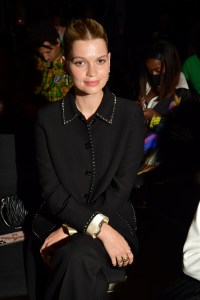 Front row at Miu Miu RTW Spring 2022