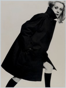 David Bailey, Catherine Deneuve, Vogue Paris May 1966.