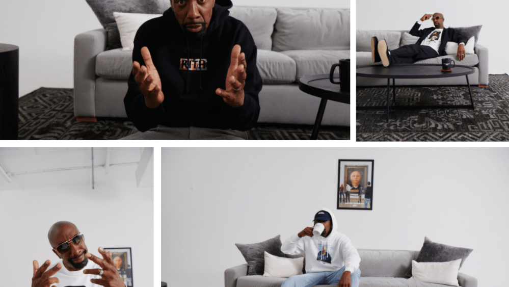 J.B. Smoove in Kith x Curb Your Enthusiasm