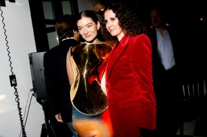 Lorde and Sarah Moonves attend W Magazine'sLorde and Sarah Moonves