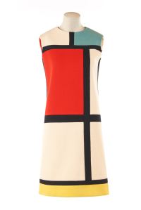 Yves Saint Laurent “Homage to Piet Mondrian” dress, fall-winter 1965