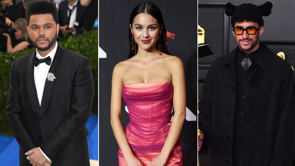 Olivia Rodrigo, The Weeknd, Bad Bunny for 2021 AMA Nominations