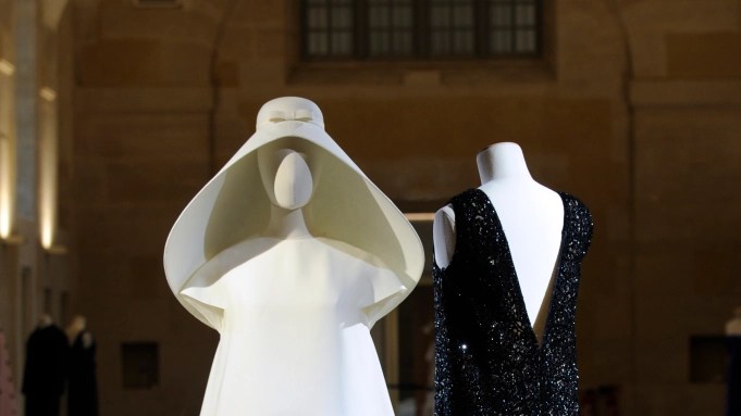 Balenciaga display at Kering’s new headquarters.