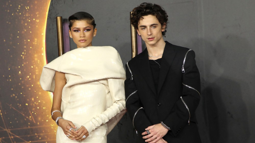 Zendaya, Timothée Chalamet at 'Dune' London Premiere: Fashion, Photos