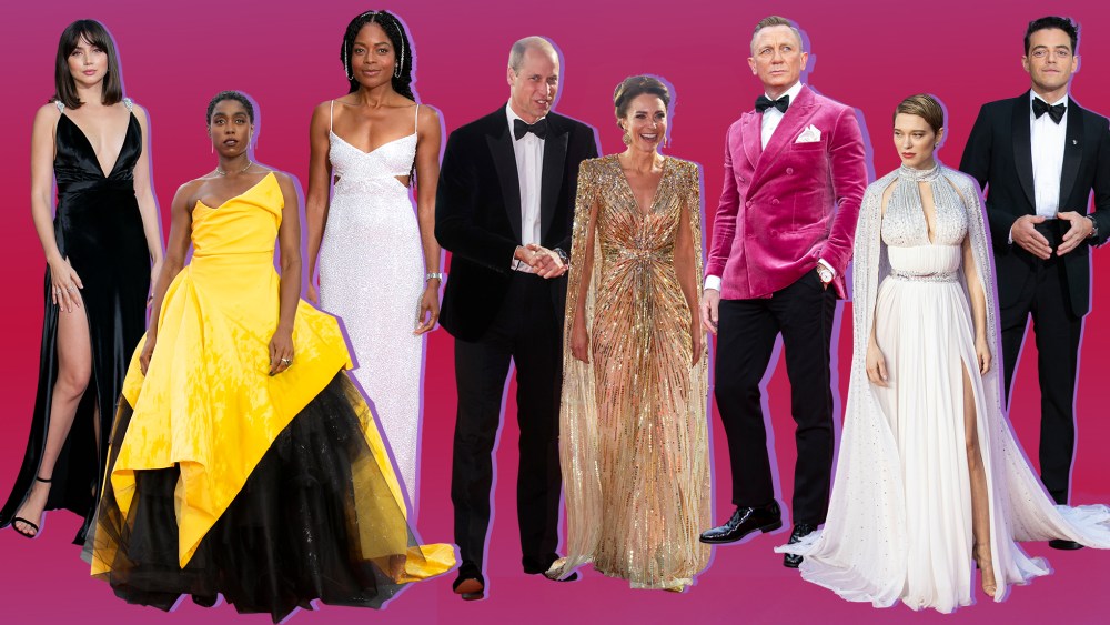 'No Time to Die' Red Carpet Premiere Best Looks: Will and Kate, Daniel Craig