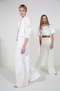Backstage at Hermès RTW Spring 2022
