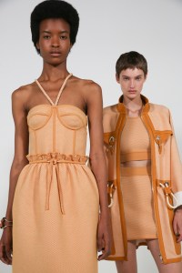 Backstage at Hermès RTW Spring 2022
