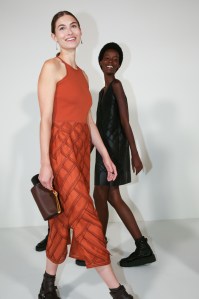Backstage at Hermès RTW Spring 2022