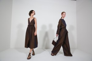 Backstage at Hermès RTW Spring 2022