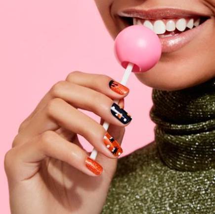 Halloween nail sticker dashing diva