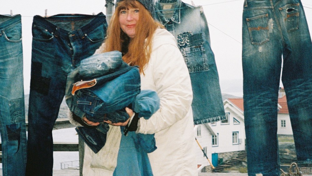 Luxury boutique Browns debuted an exclusive collection of repaired jeans produced by Nudie Jeans’ cofounder Maria Erixon Levin.