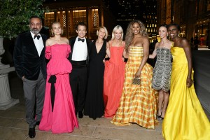 Mazdack Rassi, Diane Kruger, Hugh Dancy, Claire Danes, Zanna Roberts Rassi, Laverne Cox, Georgina Bloomberg and Deborah Roberts