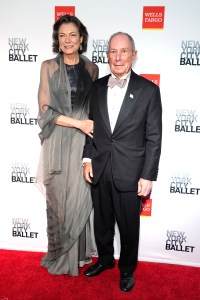 Diana Taylor and Michael Bloomberg