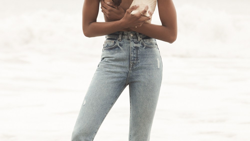 Revolve's denim brand, Lovers and Friends, recently launched a collection of jeans made with Recover’s circular fiber.