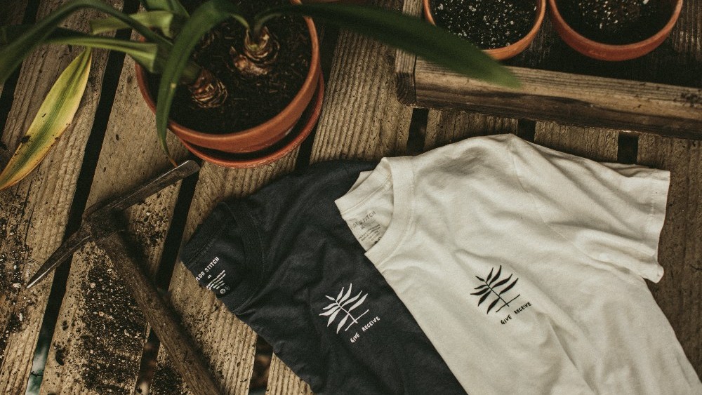 The Taylor Stitch x Rodale Institute For The Common Good capsule.