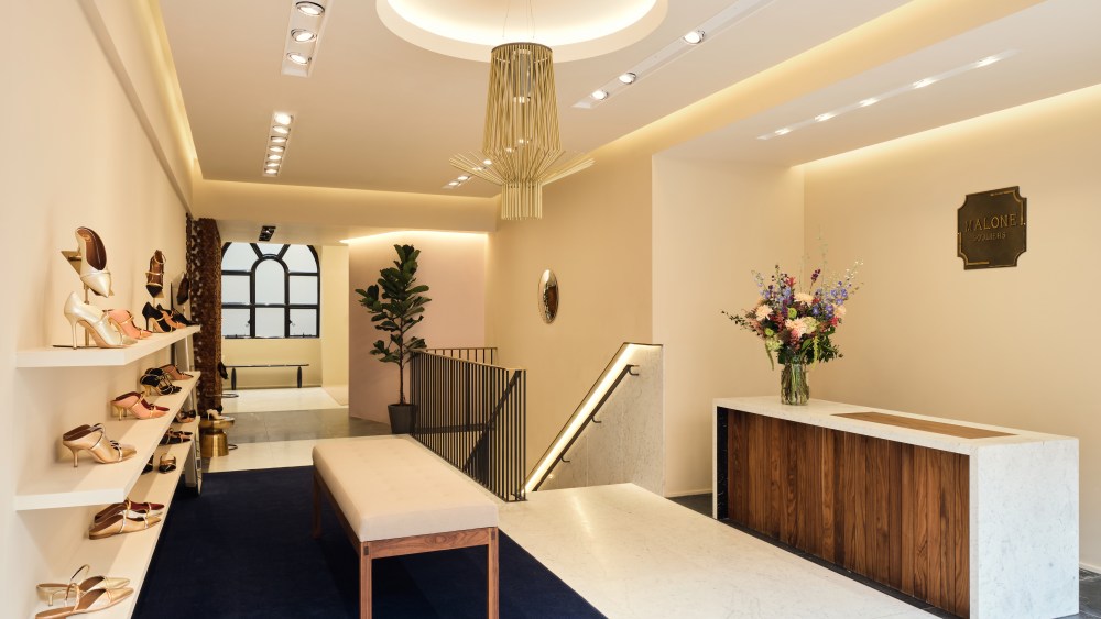 Malone Souliers' new London boutique on Mount Street