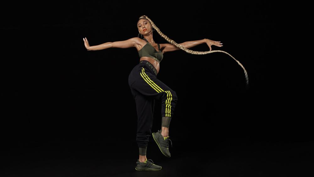 Adidas launched a clothing collection that saw them collaborate with Beyoncé's Ivy Park brand and fitness company Peloton.