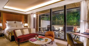 A room at the Bulgari Hotel Paris